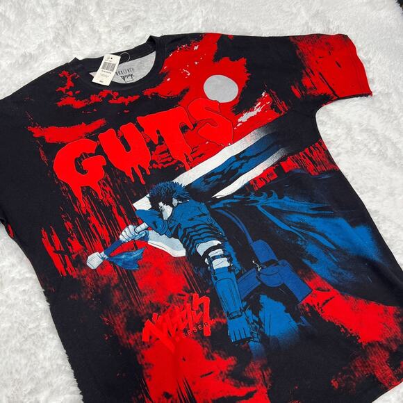 BERSERK GUTS AOP SHIRT SIZE MEDIUM BOXLUNCH - Picture 2 of 4